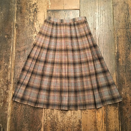 [USED]ほっこり〜素敵なチェックスカート