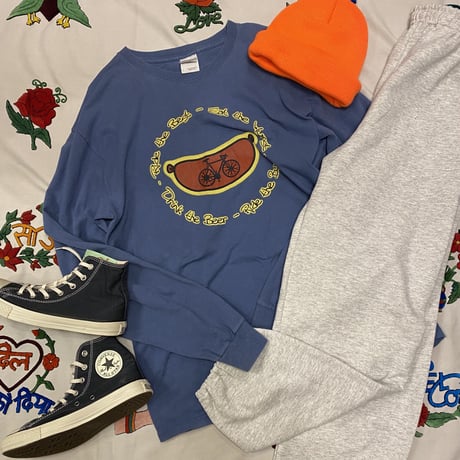 [USED] "WURST RIDE" L/S Tee♡