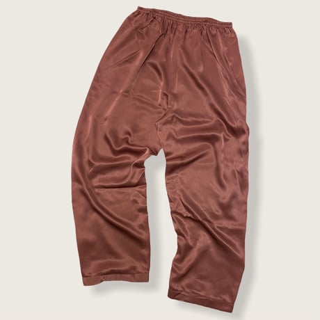 [USED] ROSE PINK SATIN PANTS♡