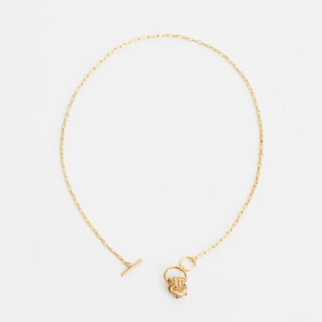 [Aquvii] ”GRIP” NECKLACE / EARRING