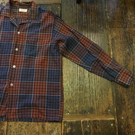 [USED] vintageチェックシャツ