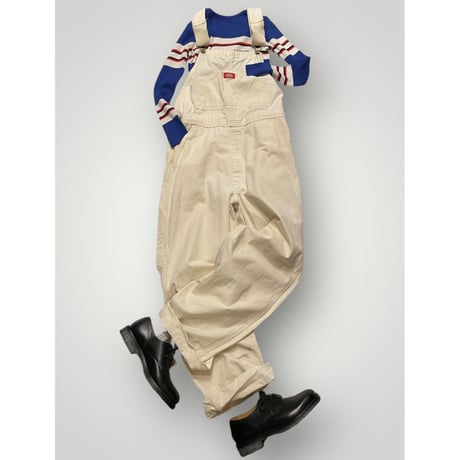 [USED] White♡ Dickies OVERALL