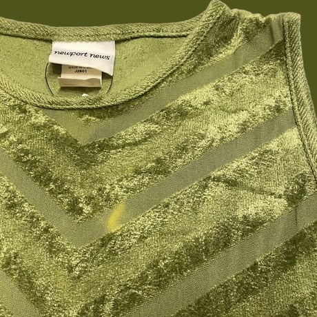 [USED] made in U.S.A.💚ノースリーブワンピ