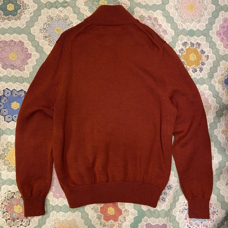 [USED] "Brooks Brothers" ハーフZIPニット！