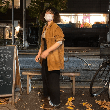 [USED] スエードレザーシャツ