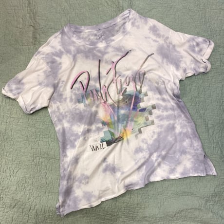 [USED] "PINK FLOYD" TIE-DYE Tee！