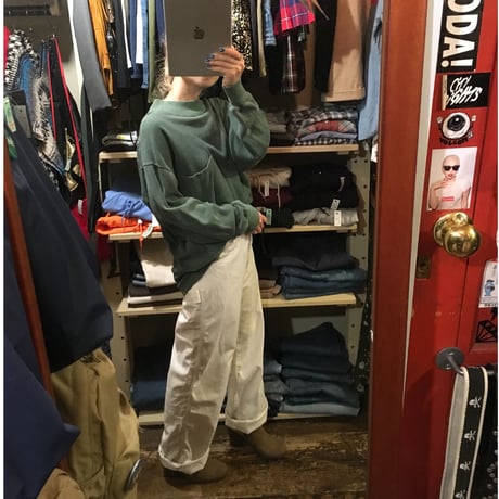 [USED] ポロシャツ素材のLONG Tee