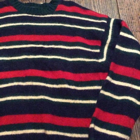 [USED] Wool ボーダーセーター