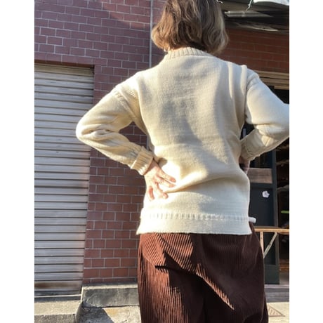 [USED] 90's "LE TRICOTEUR" ガンジーニット