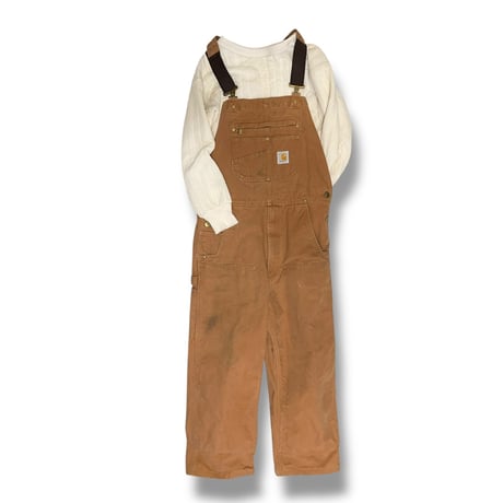 [USED] Carhartt ダック地 オーバーオール ダブルニー