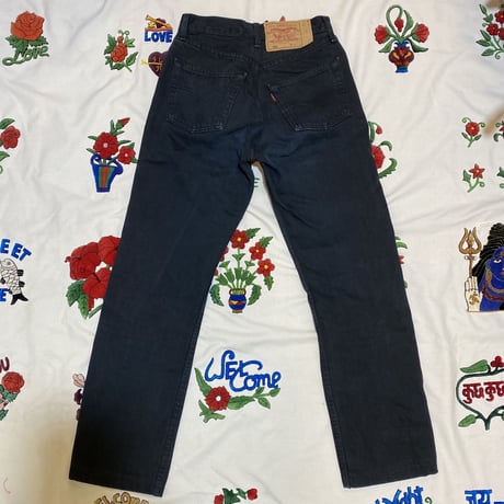 [USED] EURO Levi's 501 BLACK！