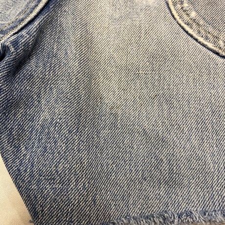 [USED] OLD Lee CUTOFF DENIM / W28 USA