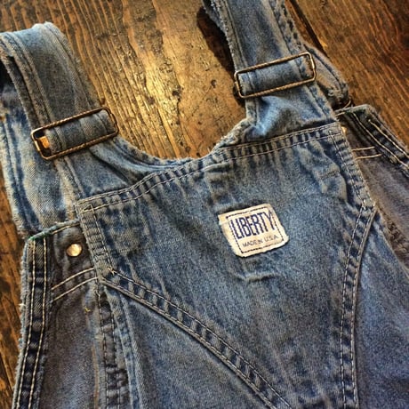 [USED] LIBERTY ダメージ オーバーオール