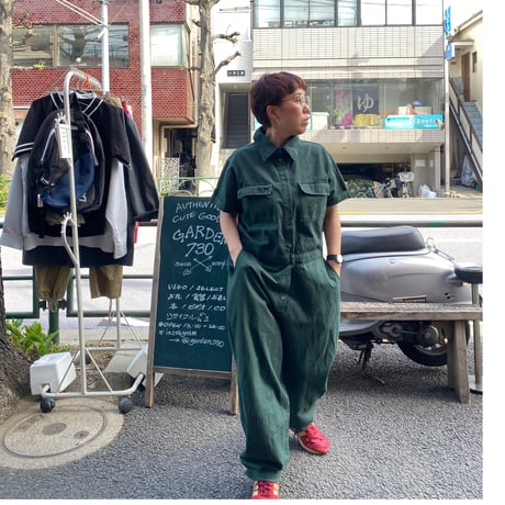 [USED] WORK JUMP SUIT ！