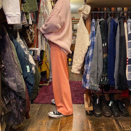 [USED] 70's EURO フレアPANTS / PINK