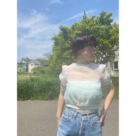 [USED] MINT シースルー TOPS♡