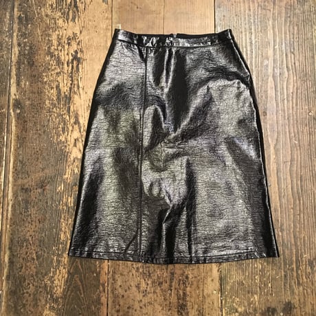 [USED] ツヤツヤ ミディ丈スカート