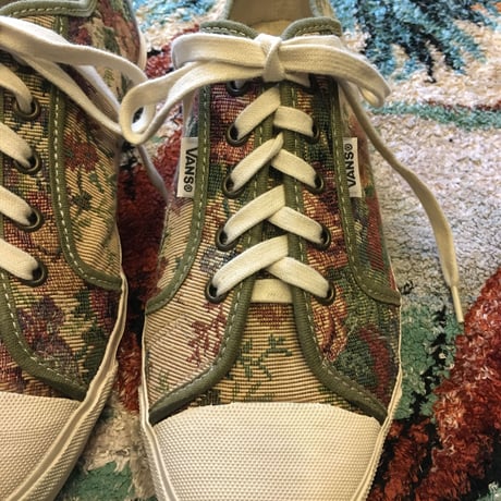 [DEAD STOCK] 90's VANS ゴブラン織り プリムソール