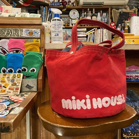 [USED] OLD miki house TOTE BAG