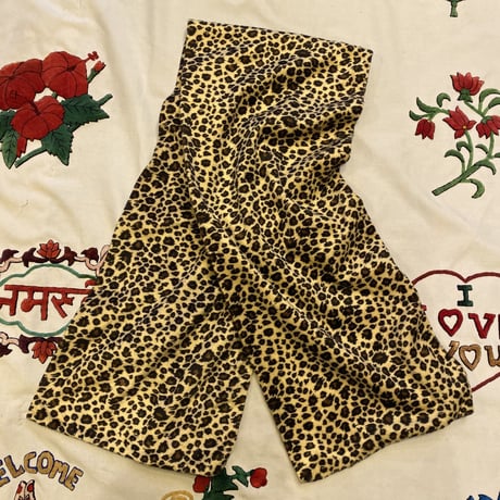 [USED] レオパード柄マフラー🐆❤️