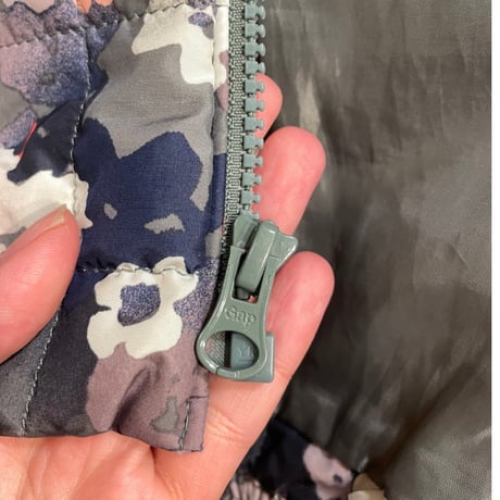 [USED] " GAP kids" 花柄パフジJKT