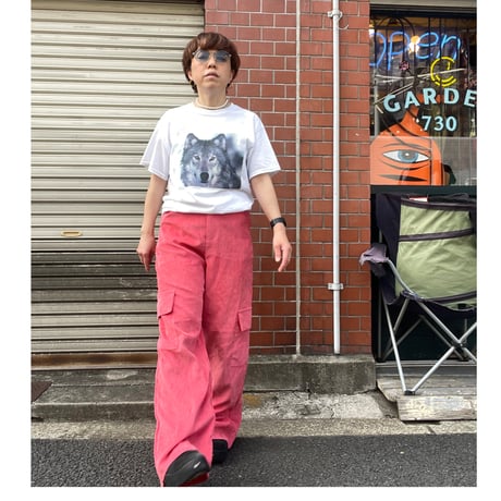 [USED]オオカミPHOTEプリント Tee 🐺