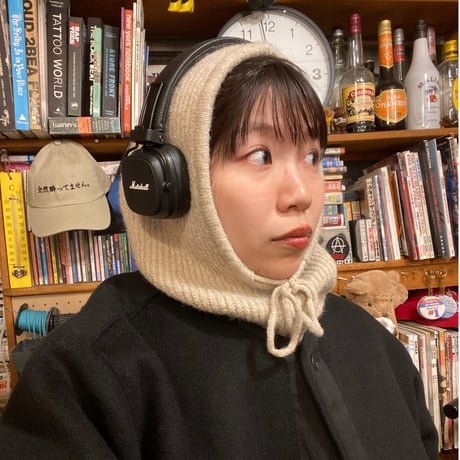 [USED] オートミール色🥣バラクラバ