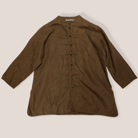 [USED] LINEN CHINA SHIRT