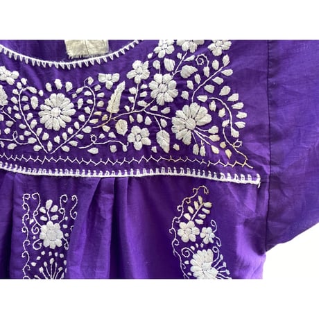 [USED] メキシカン 刺繍ワンピース