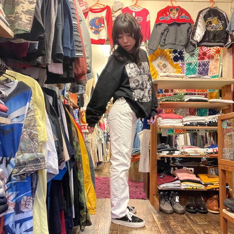 [USED] Levi's"501" WHITE (W29/L30)