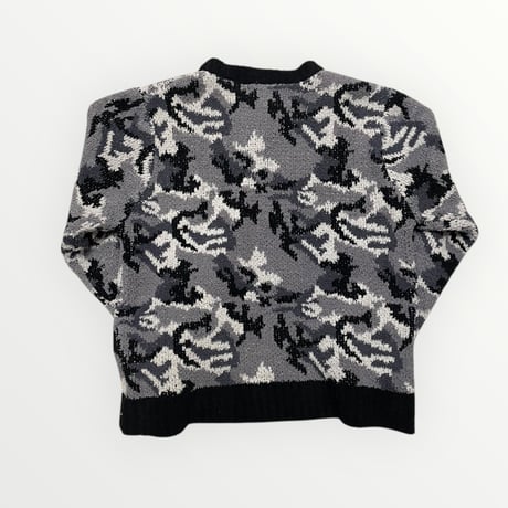 [USED] CITY CAMO モールヤーンニット