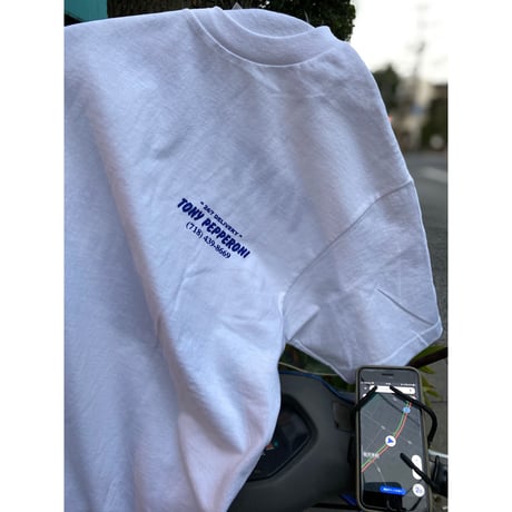 [NEON POTATO select ]"Tony pepperoni  24/7 Delivery Tshirts "