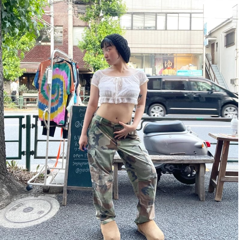 USED]クロップド レースtops | garden730