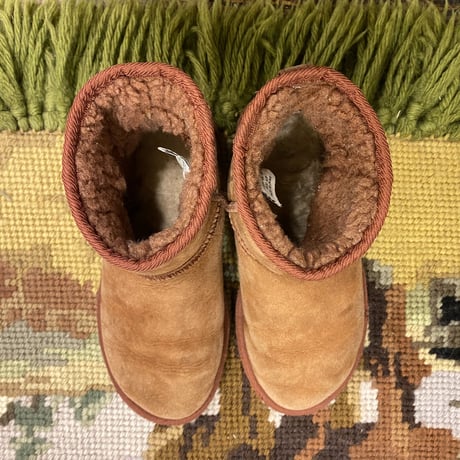 [USED] old "UGG Australia"  シープスキンブーツ PINK