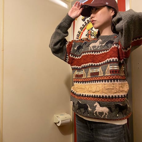 [USED] 🐴🐴🐴WOOLセーター