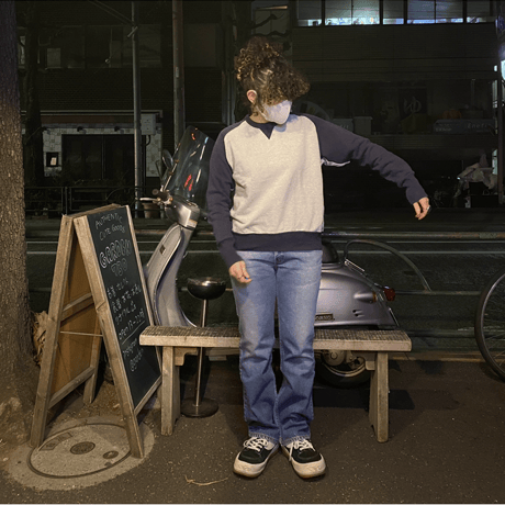 [USED] VINTAGE GYM MASTER  ラグランSWEAT