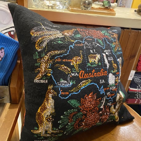 [USED] vintage AUSTRALIA クッションカバー