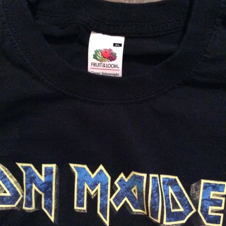 [USED] IRON MAIDEN ロンtee