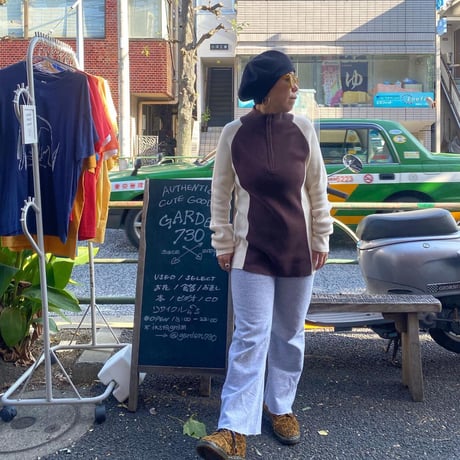 [USED] POLO JEANS HALF ZIP ニット