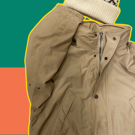 [USED] "Ralph Lauren"フード内蔵 マウンテンJKT