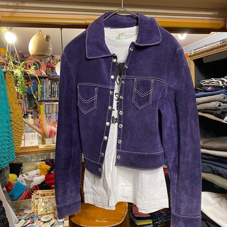 [USED] VINTAGE REAL SUEDE JACKET！