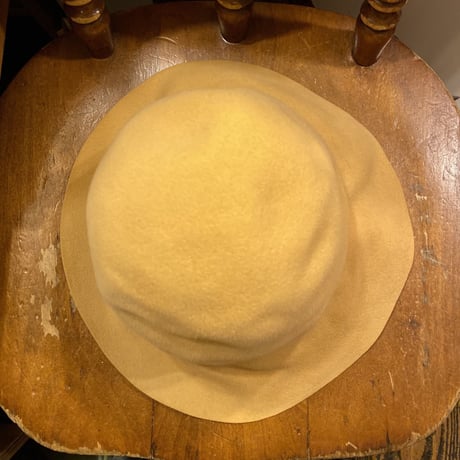 [USED] キャメルフェルトHAT♡