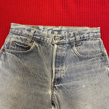 [USED] VINTAGE Levi's 701 DENIM SHORTS！