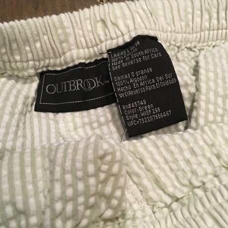 [USED] シアサッカー COTTON パンツ