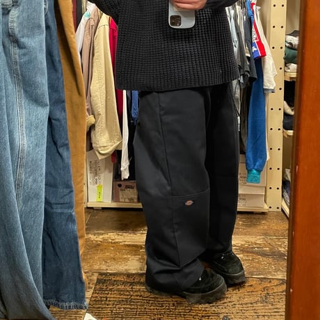 [USED] 極太 Dickies ダブルニー PANTS