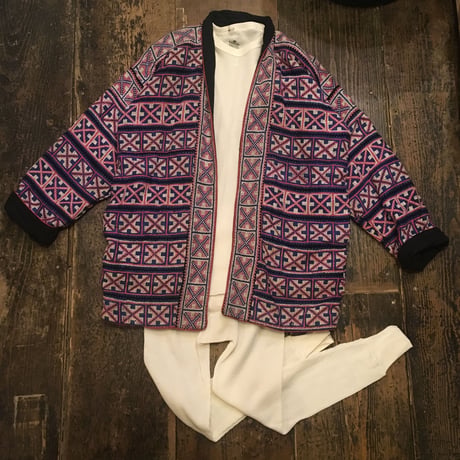 [USED]  リバーシブル！刺繍ハンテンJKT