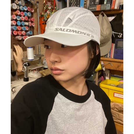 [USED]salomon ランニングCAP