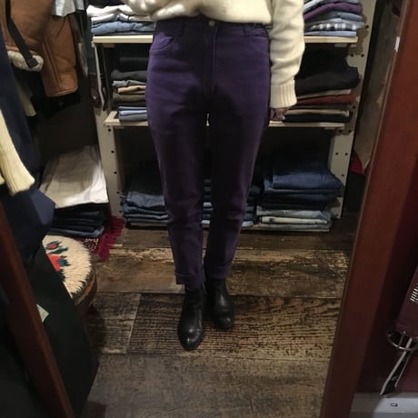 [USED] vintage "TIGER ALTERNATIVE LONDON" SLIM PANTS!!