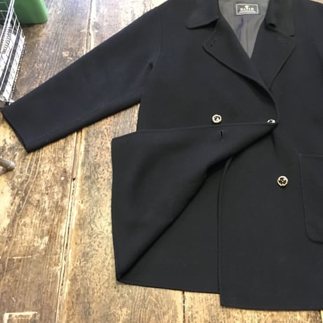 [USED] ゆったりゴージャスボタンのPコート