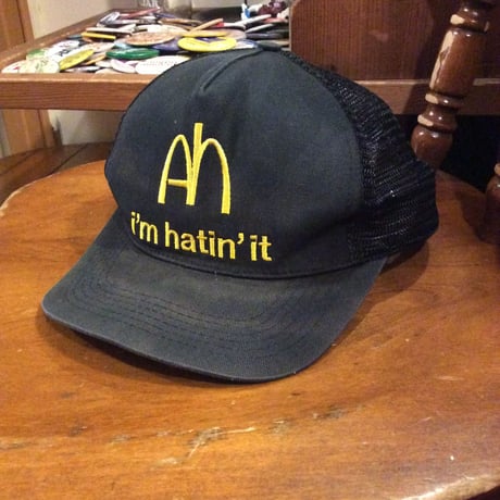 [USED] メッシュCAP 'I'm hatin' it'